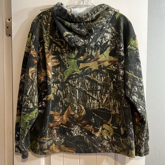 Mossy Oak Camo Pullover sweater. Size L. - Picture 3 of 7